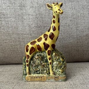 ️Garnier France GIRAFFE Decanter Bottle No 359 Made Italy Original Sticker 2 Oz